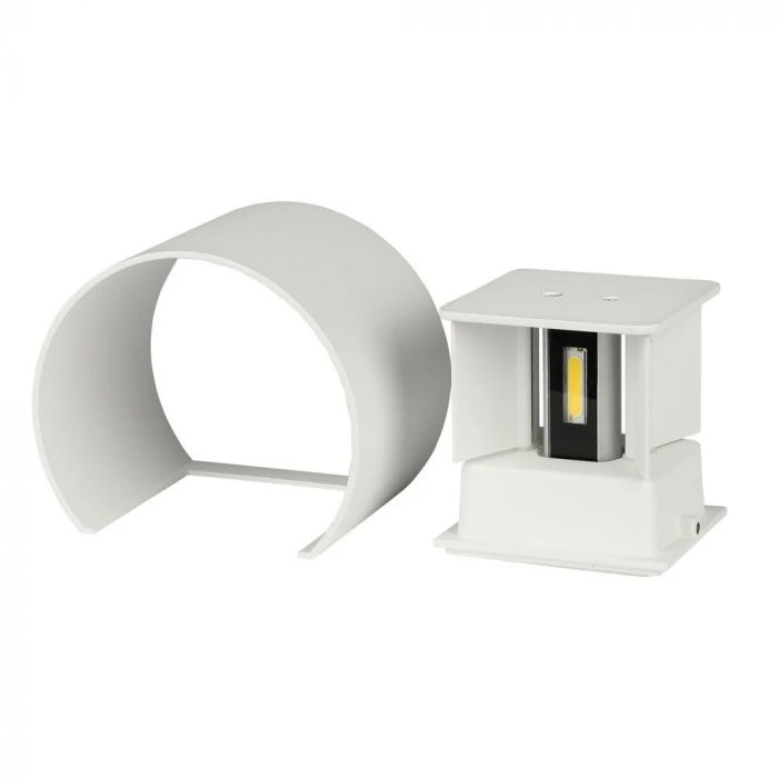 V-tac 5W LED sieninis šviestuvas, baltas, 3000K