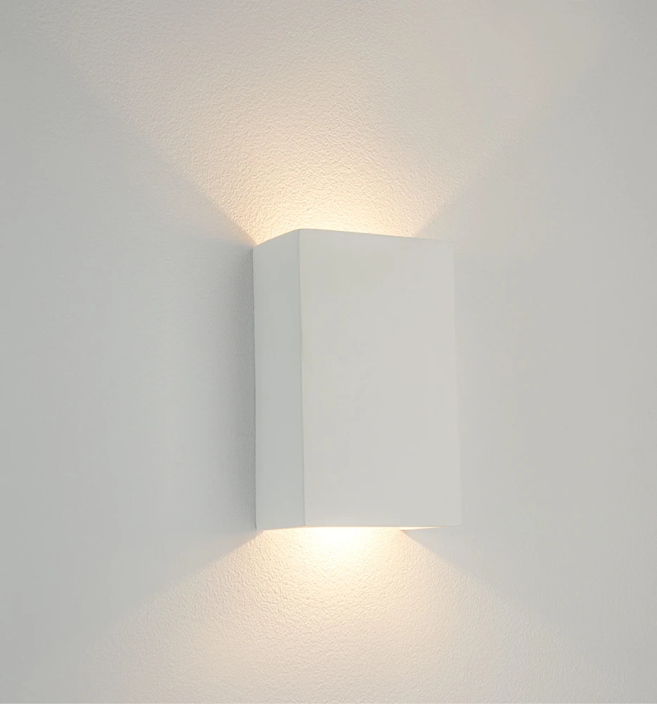 5W LED sieninis šviestuvas, baltas, 3000K, šviečia į viršų ir į apačią, 25379