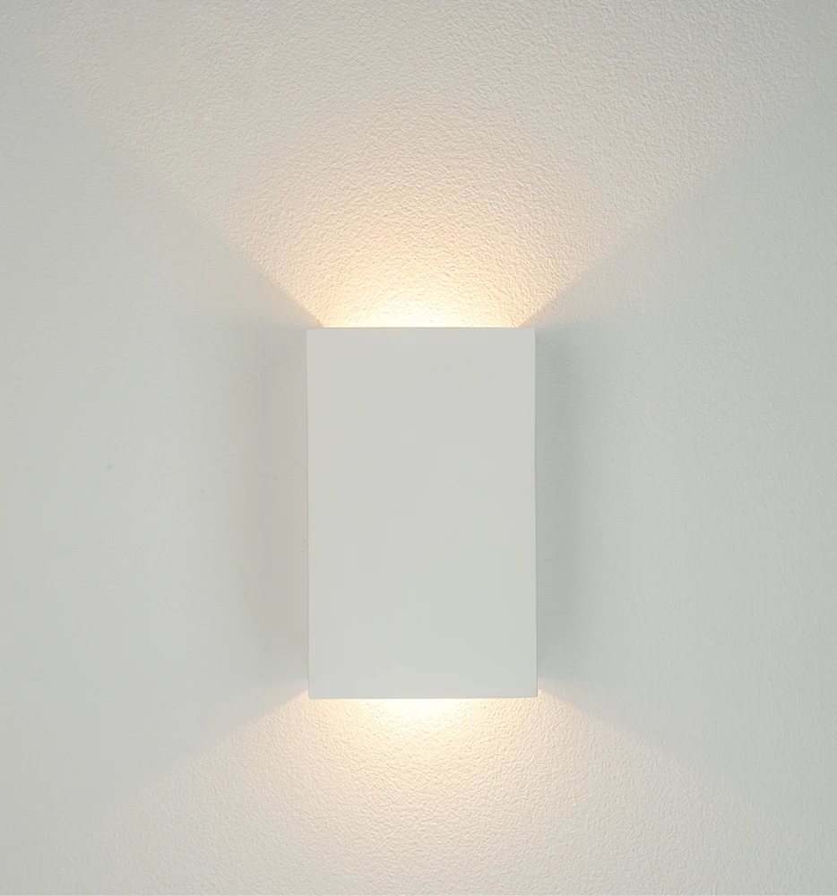 5W LED sieninis šviestuvas, baltas, 3000K, šviečia į viršų ir į apačią, 25379