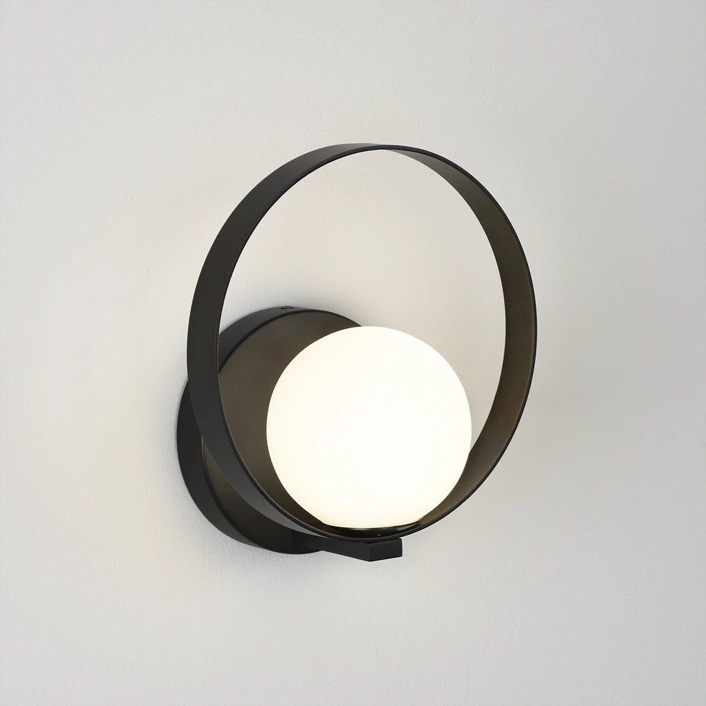 5W LED sieninis šviestuvas HALO, juodos/baltos sp., 2700/3000K, dimeriuojamas, A3815170NDP