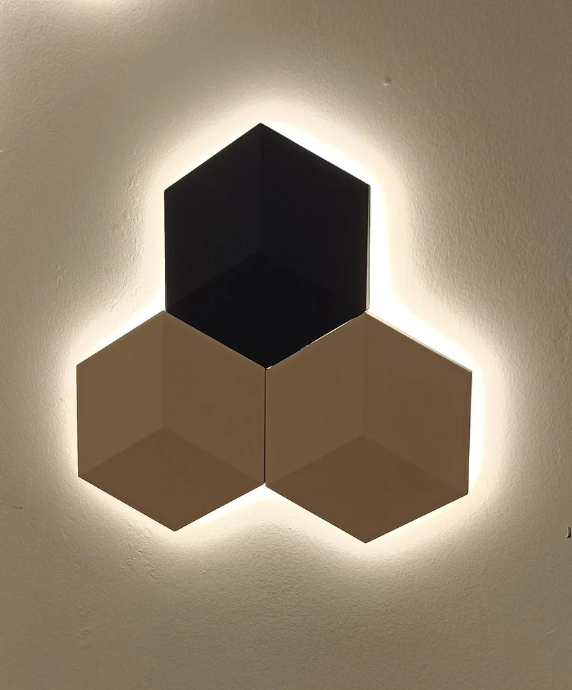 5W LED sieninis šviestuvas KEVINA, mėlynas, 3000K, 4340601