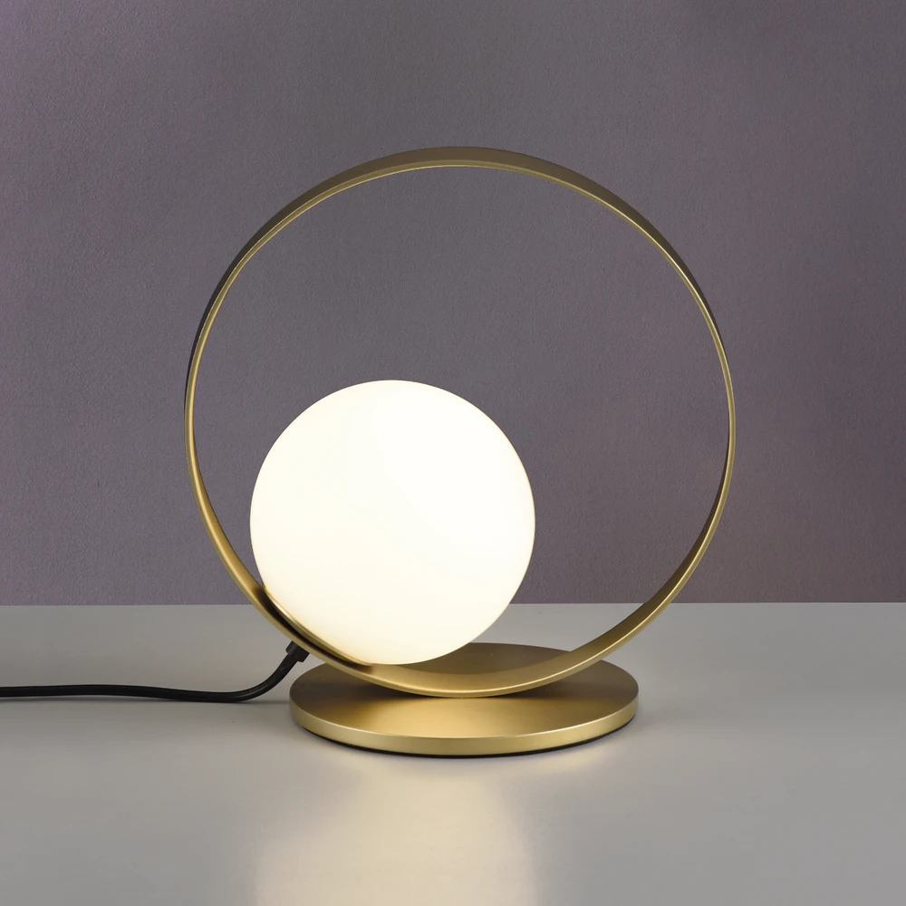 5W LED stalo šviestuvas HALO, aukso/baltos sp., 2700/3000K, S3815170O