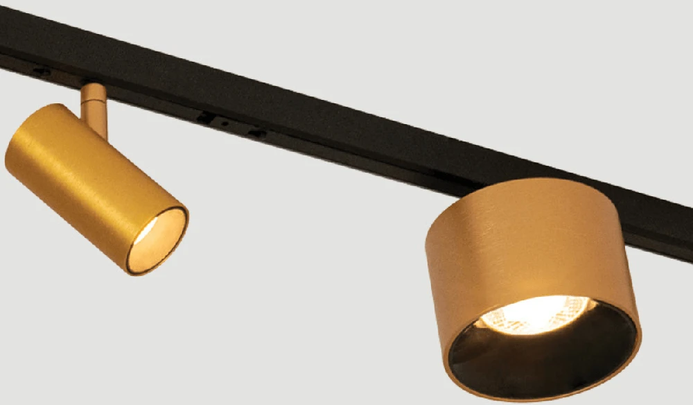 5W LED šviestuvas į magnetinę sistemą ZAMBELIS MAGNETIC 6MM, žalvario sp., 3000K, DALI, 25256