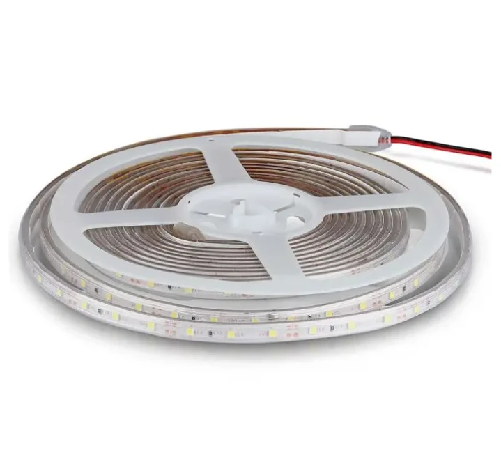 V-tac 5W/m LED juosta, 60LED/m, 12V, 3000K, IP65