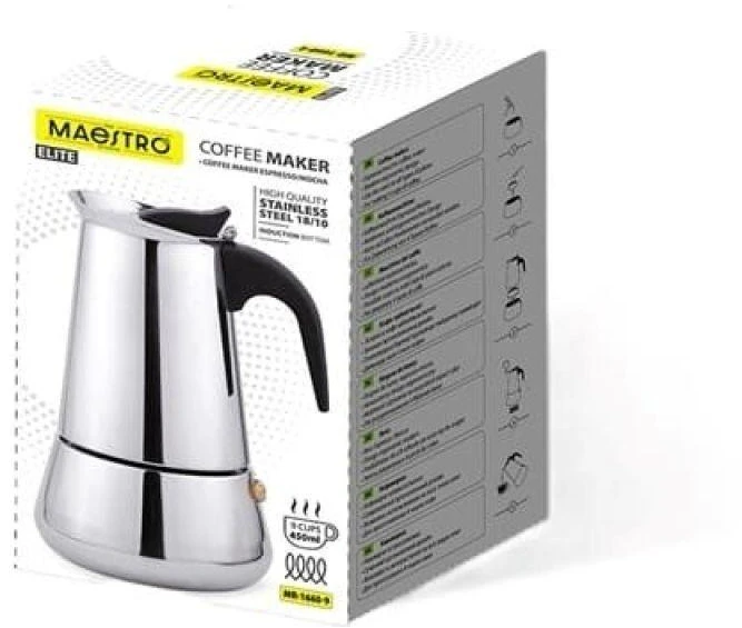 Maestro MR-1660-9 450 ml Nerūdijantis plienas