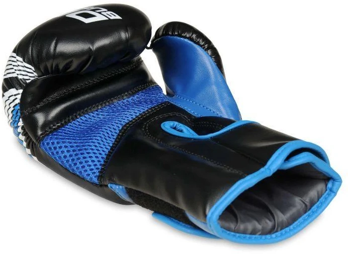 BUSHIDO 6 uncijų bokso pirštinės vaikams - Jaunimo mėlynos ARB407v1-6oz