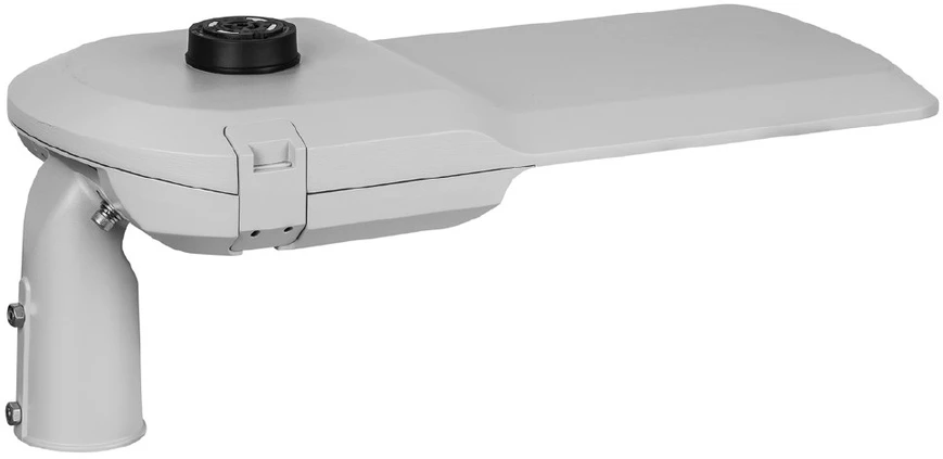 Luxmena 60W LED gatvės šviestuvas AVENUE, šviesiai pilkas, 4000K, IP66, 150°x78°, ZHAGA, DALI