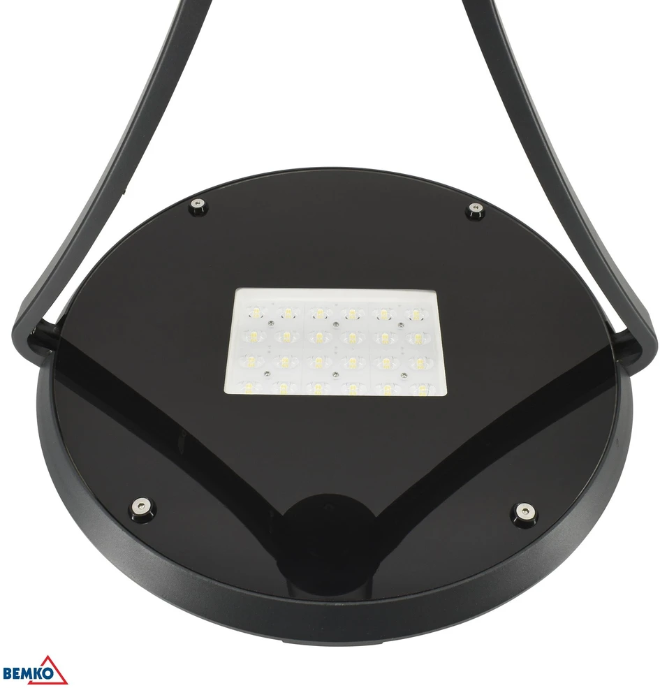 60W LED gatvės šviestuvas IBERIS, antracito pilkos sp., 4000K, IP66