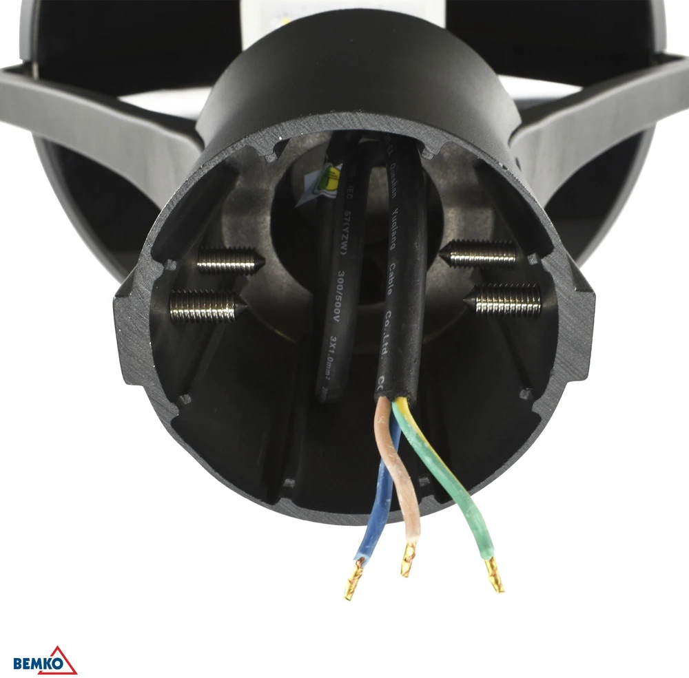 60W LED gatvės šviestuvas IBERIS, antracito pilkos sp., 4000K, IP66