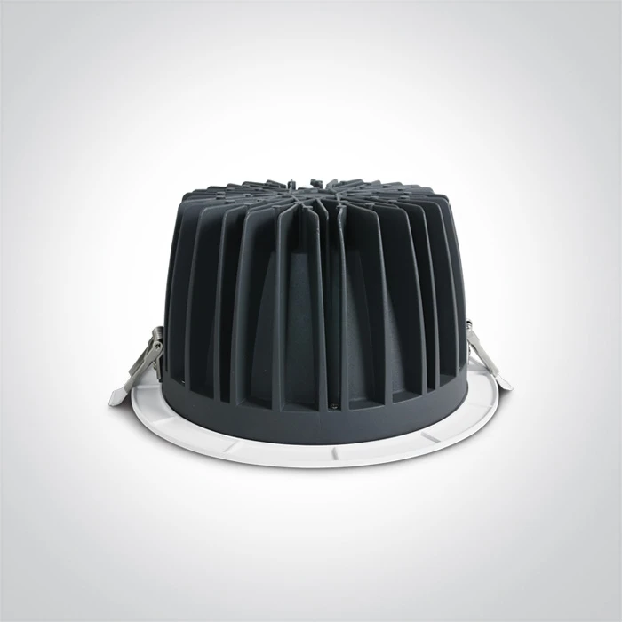 60W LED įleidžiamas šviestuvas, baltas, 3000K, 10160CA/W/W