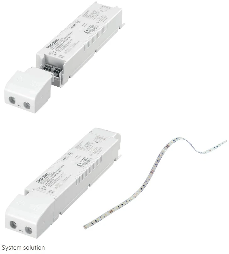 60W LED juostų maitinimo šaltinis LCA 24V, DALI