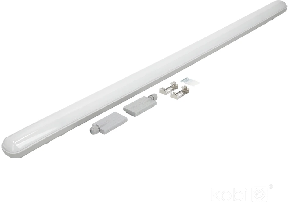 60W LED linijinis šviestuvas NEGRO, pilkas, 4000K, IP65