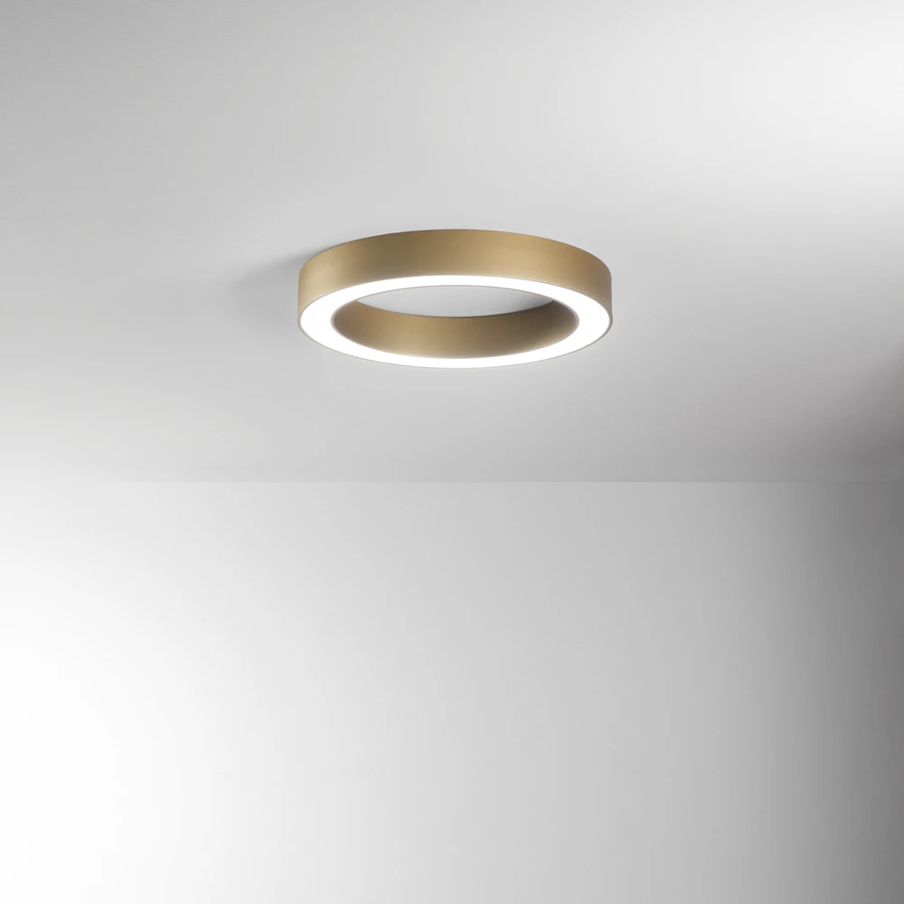 60W LED lubinis šviestuvas DEMOS, aukso sp., CCT