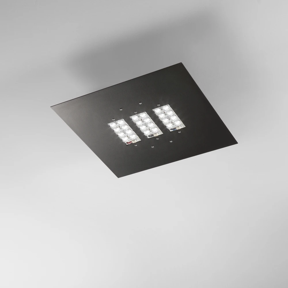 60W LED modulis BRIGHTMAX, juodas, 2700K