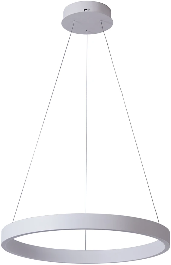 Italux 60W LED pakabinamas šviestuvas BRASCO DOWN, baltas, 3000/4000K, dimeriuojamas