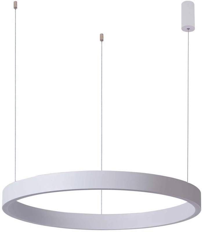 Italux 60W LED pakabinamas šviestuvas BRASCO DOWN, baltas, 3000/4000K, dimeriuojamas