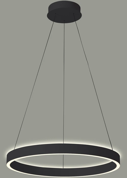 Italux 60W LED pakabinamas šviestuvas BRASCO UP DOWN, juodas, 3000/4000K, dimeriuojamas