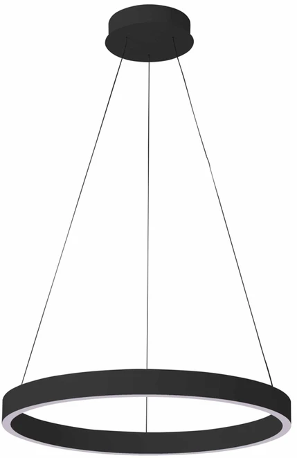 Italux 60W LED pakabinamas šviestuvas BRASCO UP DOWN, juodas, 3000/4000K, dimeriuojamas