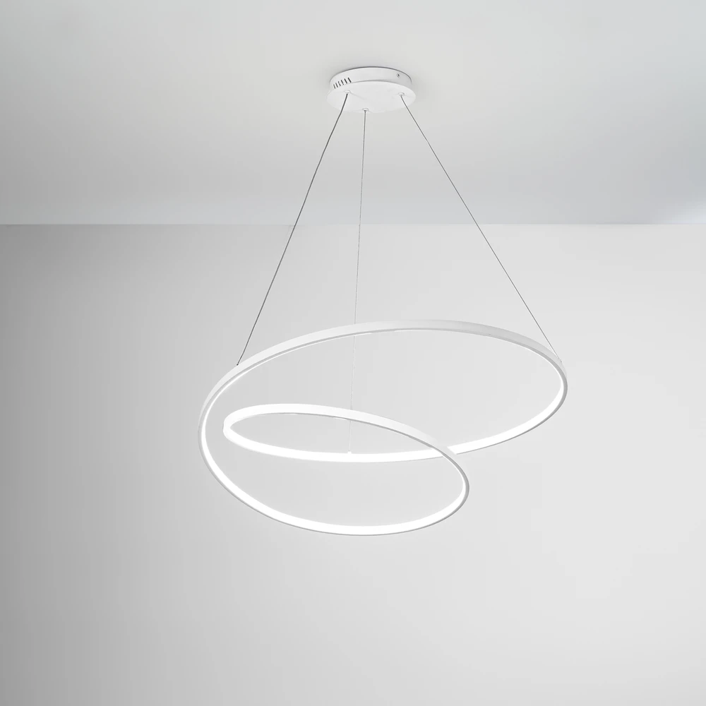 60W LED pakabinamas šviestuvas LIEVE, baltas, CCT