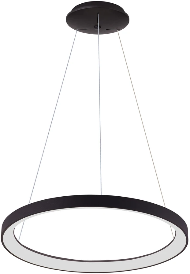 Italux 60W LED pakabinamas šviestuvas VICO, juodas, 3000/4000K, dimeriuojamas