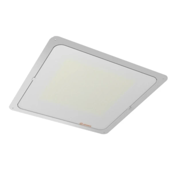 Ledvance 60W LED panelė CANOPY COMPACT, balta, 5700K, 40x40cm, dimeriuojama, IP66