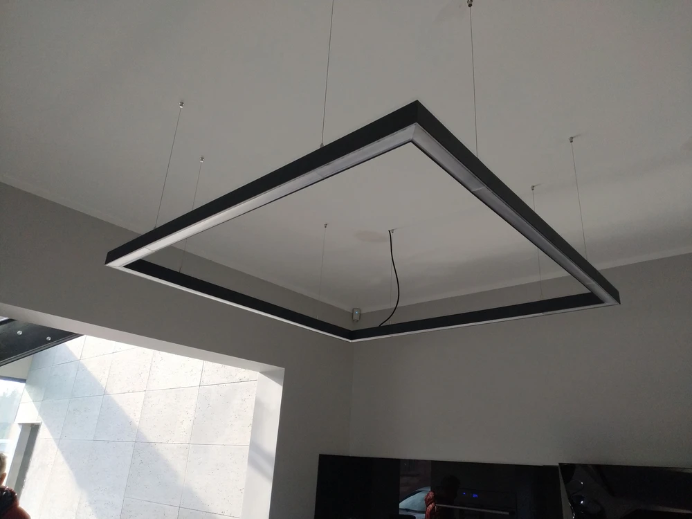 60W LED panelė - šviečiantis rėmelis QUALIS, baltas, 4000K, 62x62cm