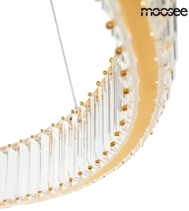 62,6W LED pakabinamas šviestuvas LIBERTY TRIPLES, aukso sp., 3000K