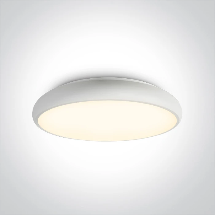 Lubinis šviestuvas 62W LED plafonas, baltas, 3000K, 62160/W/W
