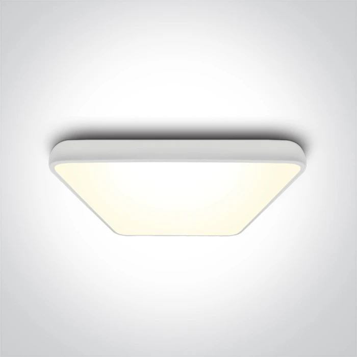 Lubinis šviestuvas 62W LED plafonas, baltas, 3000K, 62160A/W/W