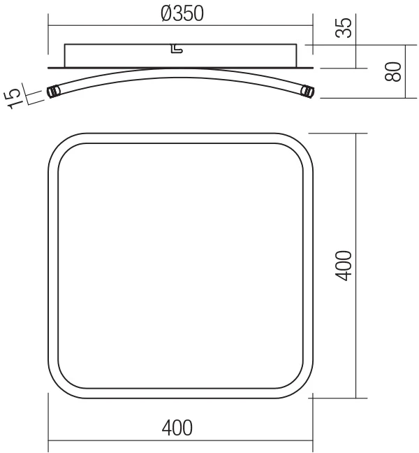 Lubinis šviestuvas 62W LED plafonas JOLIE, juodos/baltos sp., 3000/4000/6000K, dimeriuojamas
