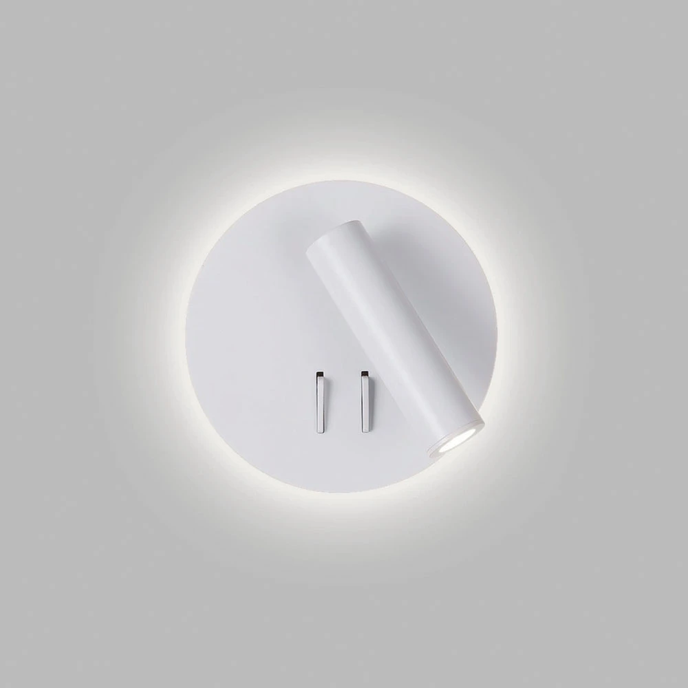 6+3W LED sieninis šviestuvas MOBY, baltas, 3000K, 4188200