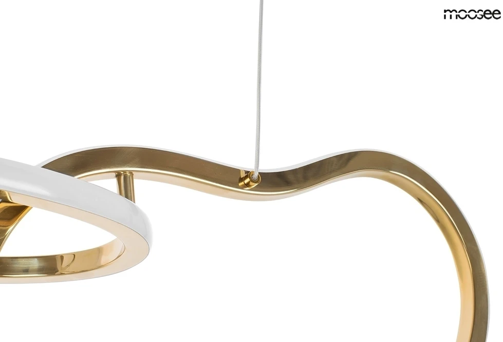 64W LED pakabinamas šviestuvas JAZZ 5, aukso sp., 3000K