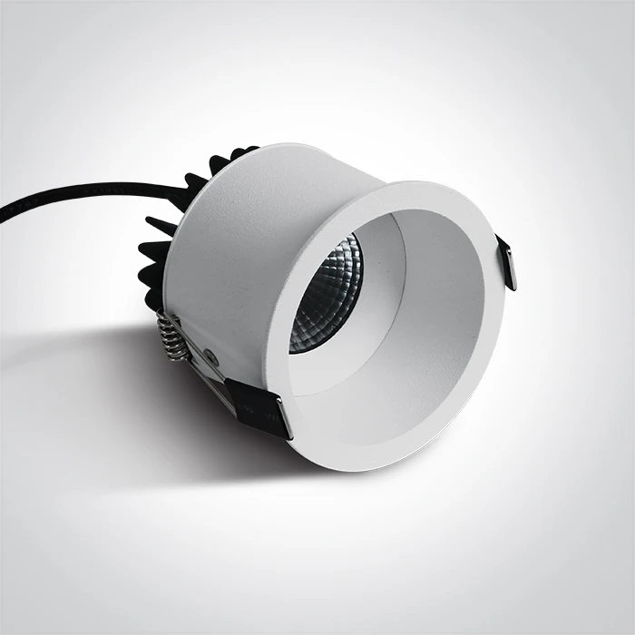 6,5W LED įleidžiamas šviestuvas, baltas, 3000/3500/4000K, IP54, dimeriuojamas, 10107WD/W/V