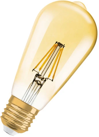 Ledvance 6,5W LED lemputė Vintage 1906, E27, 2400K, dimeriuojama
