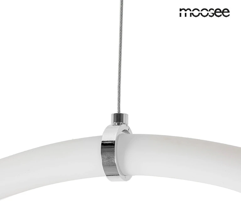 65W LED pakabinamas šviestuvas LASSO 600 SMART, sidabro sp., 3000/4000K