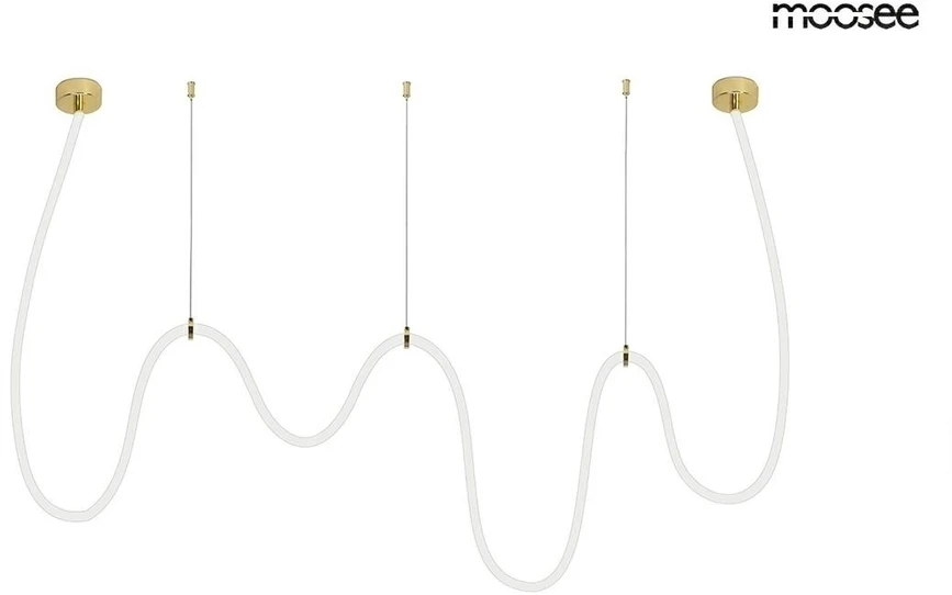 65W LED pakabinamas šviestuvas LASSO 600 SMART, aukso sp., 3000/4000K