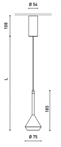 6,5W pakabinamas šviestuvas SPIN 2M DIM TR.EDGE 24º, 3000K, juodas