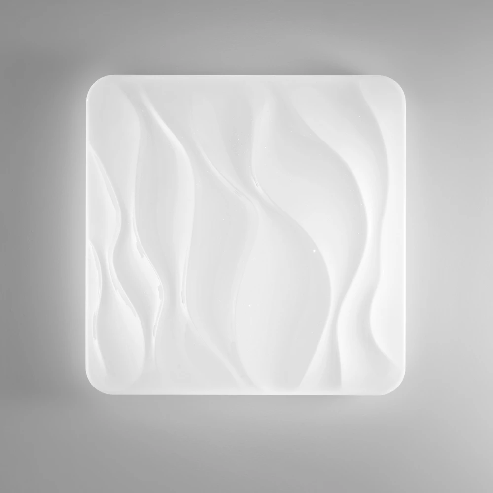 66W LED lubinis šviestuvas WAVE, baltas, CCT, dimeriuojamas