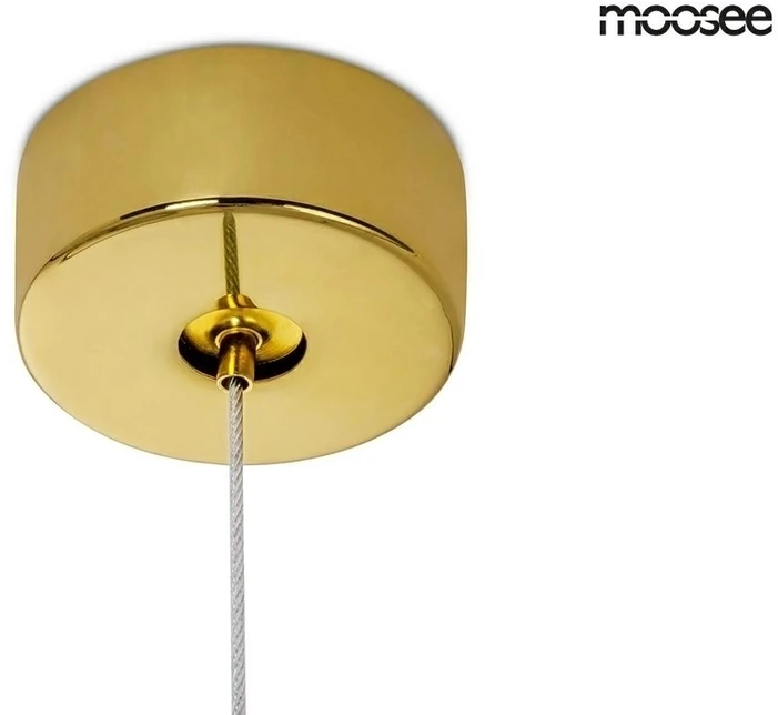 66W LED pakabinamas šviestuvas RING LUXURY 110, aukso sp., 3000K