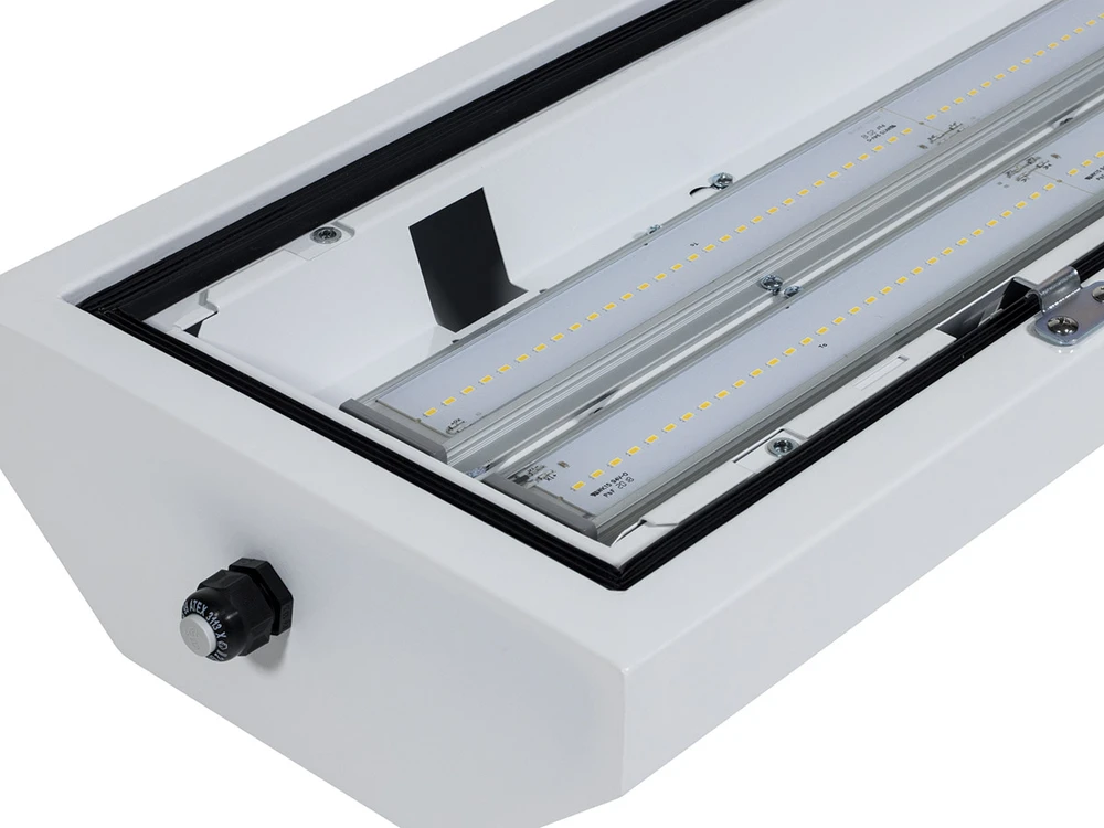 67W LED linijinis šviestuvas TREX, 130cm, baltas, 4000K, IP66