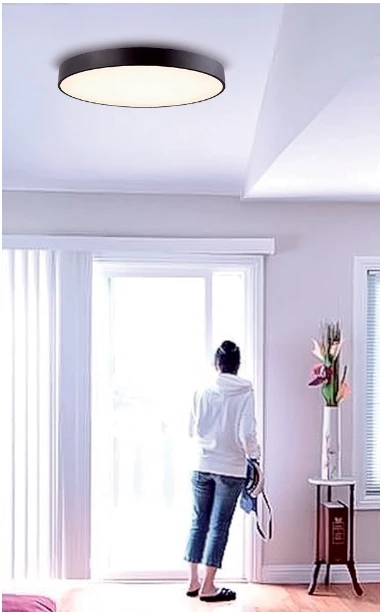 67W LED paviršinis šviestuvas MADISON, juodas, 3000/4000K, 4276201