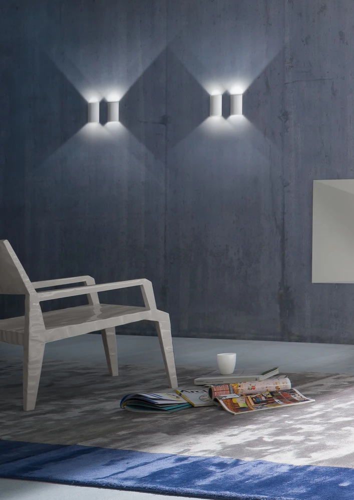 6,7W LED sieninis šviestuvas MATCH, matinės baltos sp., 3000K, IP54, 01-1447