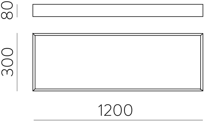 68W LED lubinis šviestuvas MUNICH, juodas, 2700/3000/4000K, dimeriuojamas, P3759372NDT