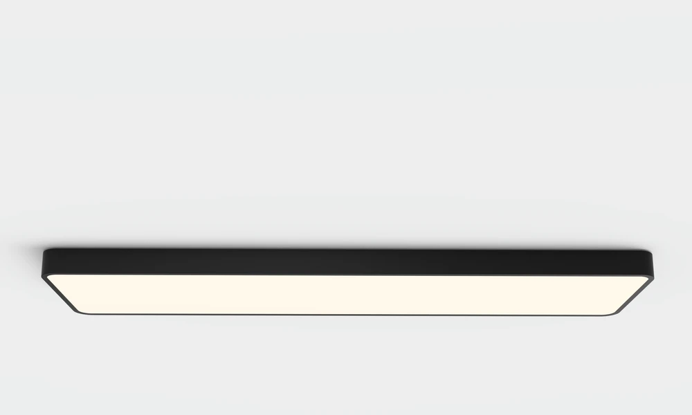 68W LED lubinis šviestuvas TURIN, juodas, 2700/3000/4000K, dimeriuojamas, P3761372NDP