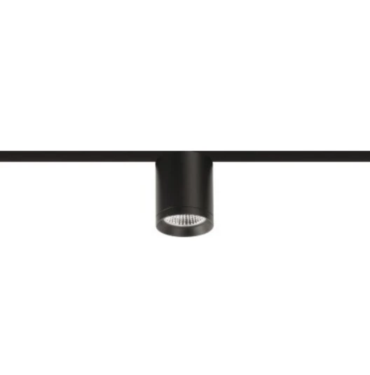 6,8W šviestuvas į magnetines sistemas TOP MINI, 48V, 3000K, 56°, juodas