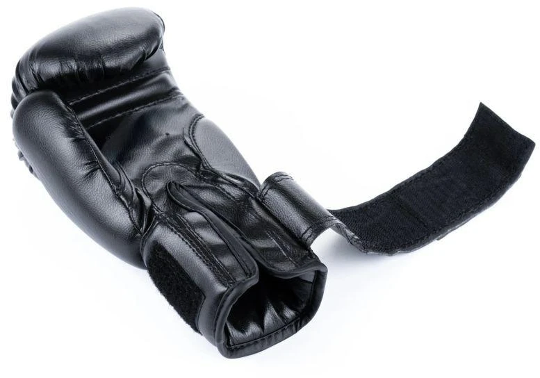 BUSHIDO 6oz bokso pirštinės vaikams – 4Fighter juodos