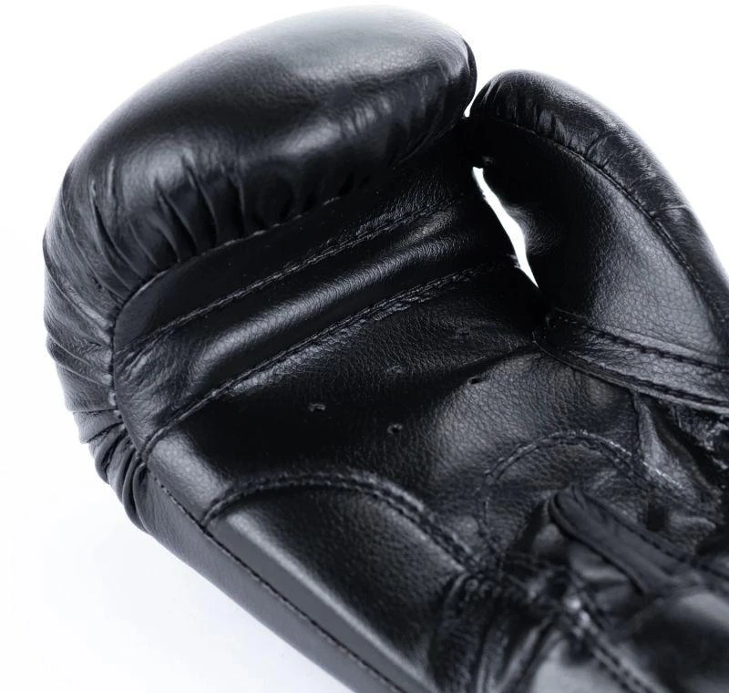 BUSHIDO 6oz bokso pirštinės vaikams – 4Fighter juodos