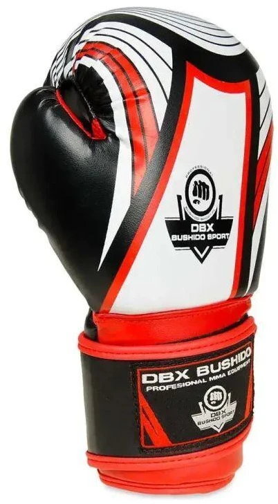 BUSHIDO 6oz Bokso Pirštinės Vaikams - Jaunimo Raudonos