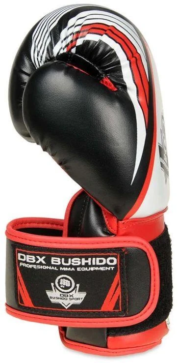 BUSHIDO 6oz Bokso Pirštinės Vaikams - Jaunimo Raudonos