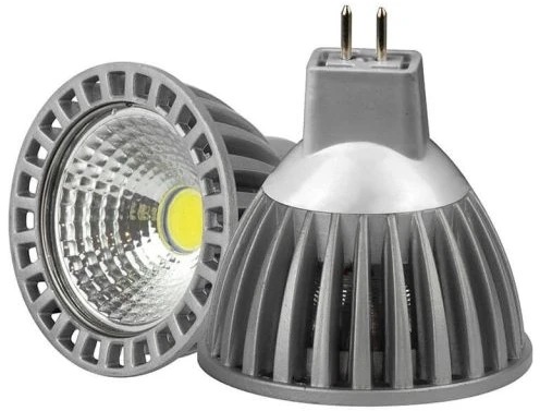 6W COB LED lemputė MR16/GU5.3 DC12V, 4200K